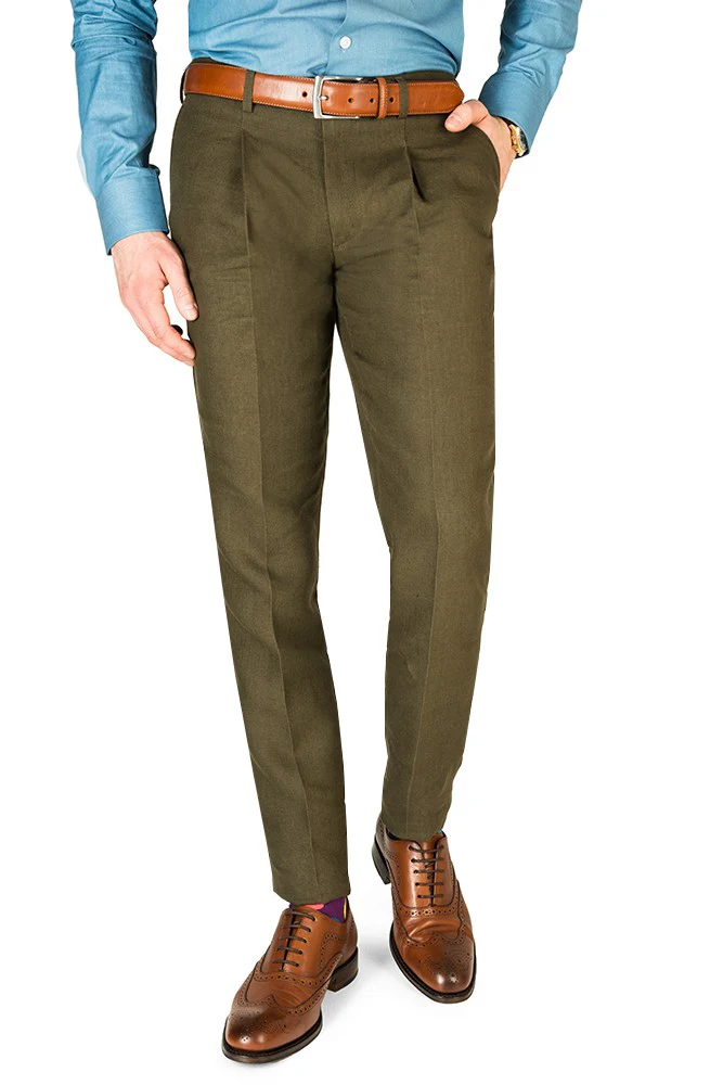 LINEN TROUSERS